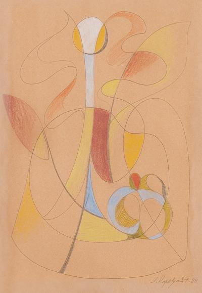 KOMPOZYCJA ABSTRAKCYJNA II, 1998