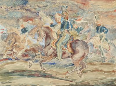 UŁANI W NATARCIU, 1941
