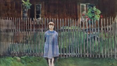 WIDOK Z BYSTREJ. PORTRET CÓRKI, 1907