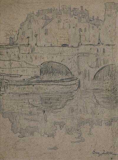 WIDOK NA PONT NEUF W PARYŻU