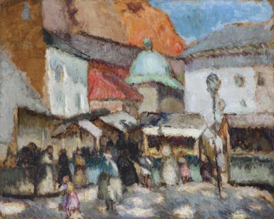 TARG NA PLACU MARIACKIM W KRAKOWIE, 1920-1922