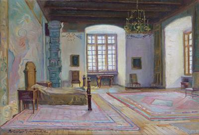 WAWEL. WNĘTRZE SYPIALNI ZYGMUNTA STAREGO, 1939