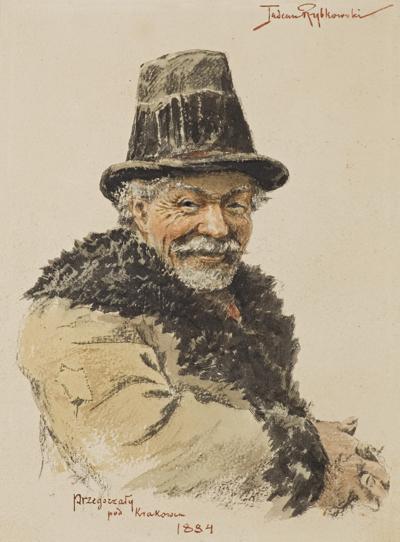 PORTRET MĘSKI, 1884
