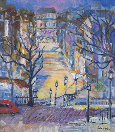 PARYŻ. PEJZAŻ Z MONTMARTRE, 1996
