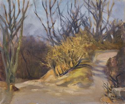 PEJZAŻ WIOSENNY, 1995