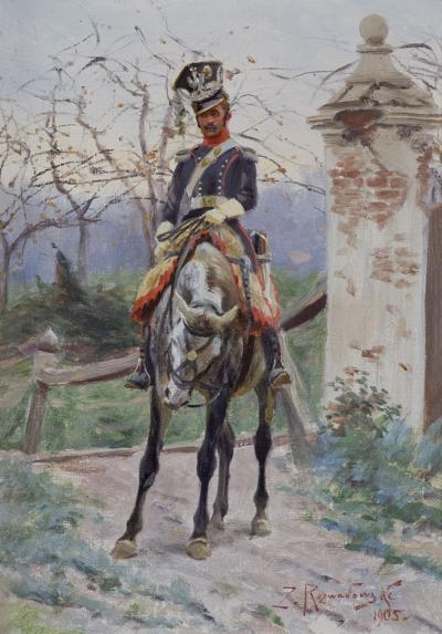 UŁAN KSIĘSTWA WARSZAWSKIEGO, 1905