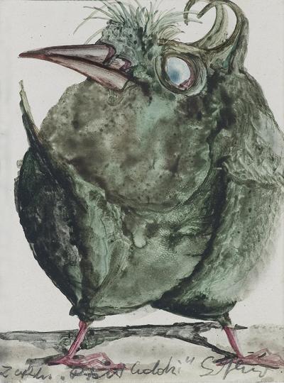 Z CYKLU PTAKI - CUDAKI , 1985