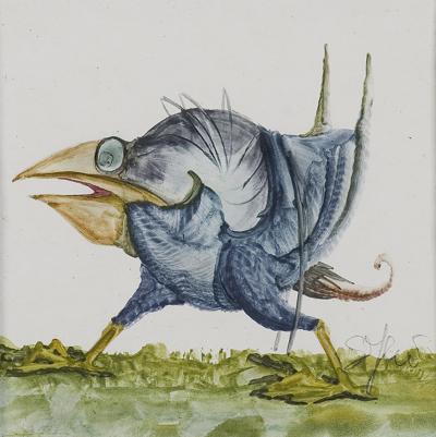 Z CYKLU PTAKI-CUDAKI, 1985