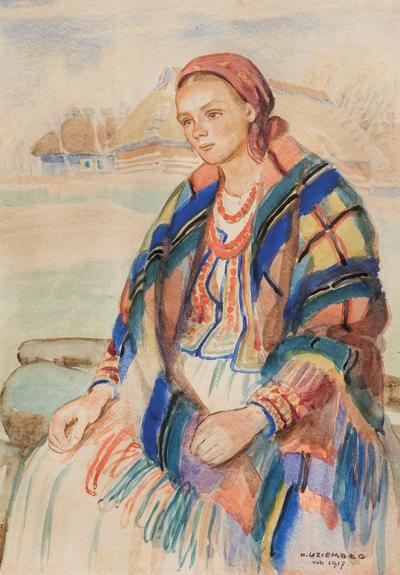 PORTRET GÓRALKI, 1917