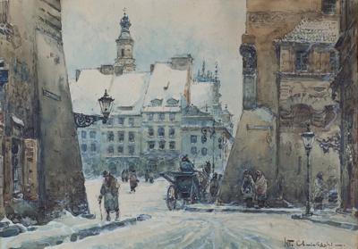 WIDOK RYNKU STAREGO MIASTA, PRZED 1947