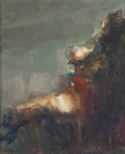 SIEDZĄCA KOBIETA, 1992