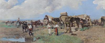 SCENA BAŁKAŃSKA, 1905