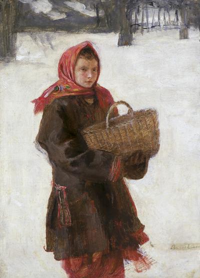 DZIEWCZYNA Z KOSZEM