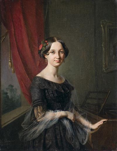PORTRET JÓZEFY SŁUGOCKIEJ, 1847