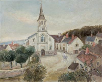 PEJZAŻ Z LA COMELLE, 1923
