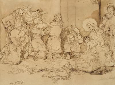 BOŻE NARODZENIE. BŁOGOSŁAW CHRYSTE, 1.I.1877