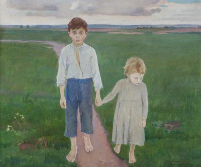 DZIECI NA ŁĄCE, 1903-1904