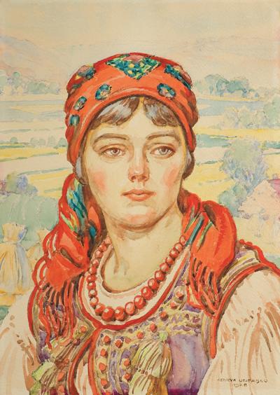 PORTRET MŁODEJ DZIEWCZYNY, 1928