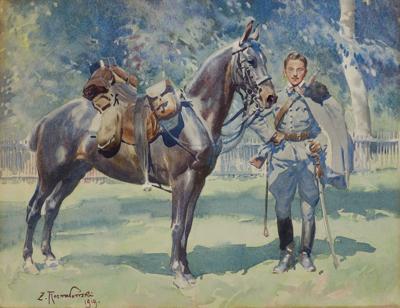 UŁAN Z KONIEM, 1919