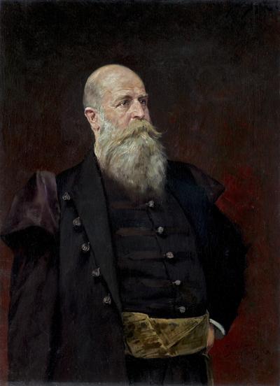 PORTRET HRABIEGO POTOCKIEGO, 1881