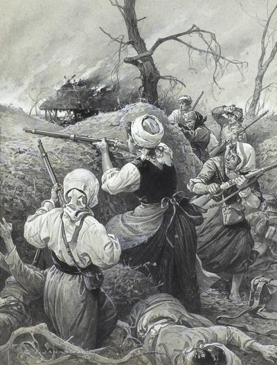 SERBSKIE KOBIETY, 1915