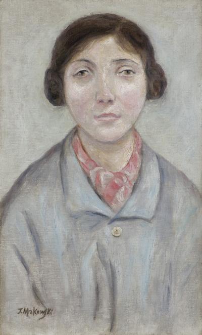 PORTRET MŁODEJ DZIEWCZYNY, OK. 1920