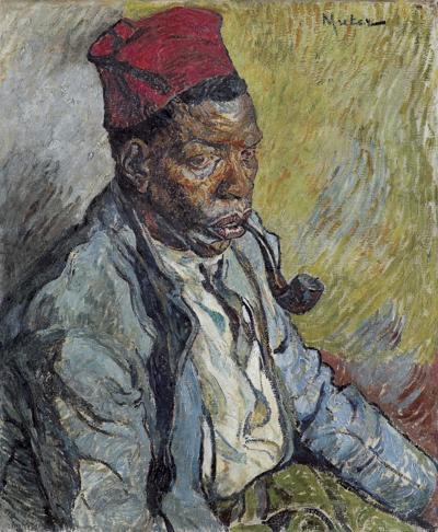 MĘŻCZYZNA Z FAJKĄ, 1917-1919