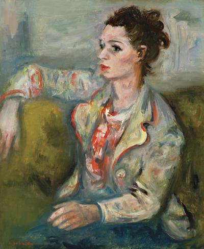 PORTRET MŁODEJ KOBIETY