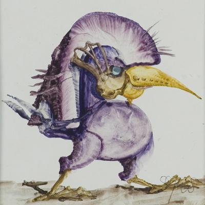 Z CYKLU "PTAKI-CUDAKI", 1985