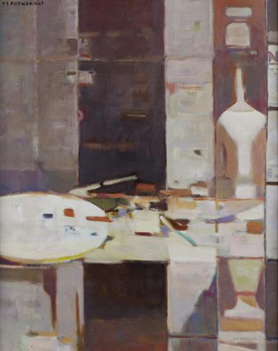 WNĘTRZE PRACOWNI, 1960