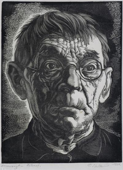 FILOZOF Z TEKI „TYPY POLSKIE”, 1936