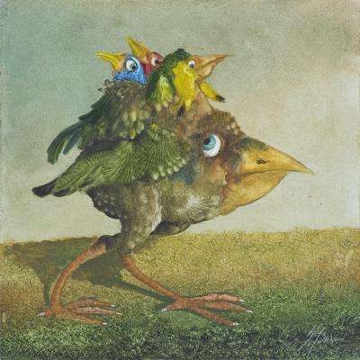Z CYKLU „PTAKI-CUDAKI”