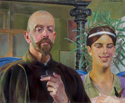 AUTOPORTRET Z WIOSNĄ, 1911