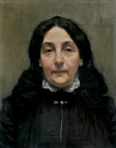 PORTRET PANI P., 1901