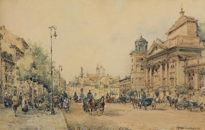 WARSZAWA. KRAKOWSKIE PRZEDMIEŚCIE, PRZED 1939