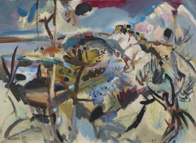 PEJZAŻ Z LAZUROWEGO WYBRZEŻA, 1959