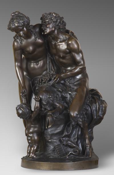 SATYR BACHANTKA I PUTTO