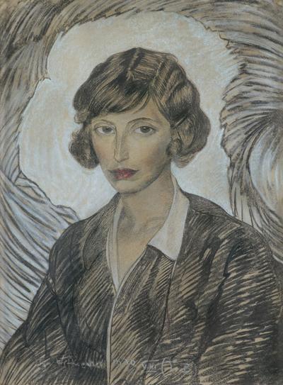 PORTRET ZOFII Z MINKIEWICZÓW GLASSOWEJ, 1930