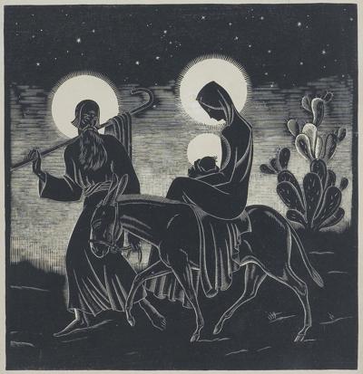 UCIECZKA DO EGIPTU II, 1929