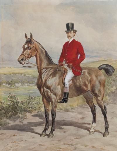 PORTRET WILHELMA SIEMIEŃSKIEGO-LEWICKIEGO, 1889