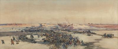 SZKIC PANORAMY BEREZYNA, 1895