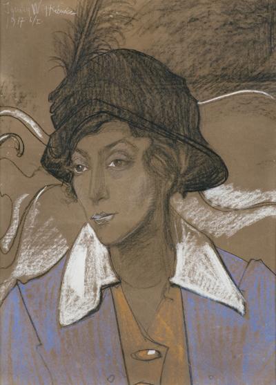 PORTRET WANDY MARII SKARŻYŃSKIEJ, 1917