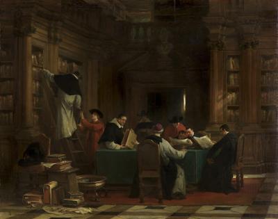 W BIBLIOTECE, 1882