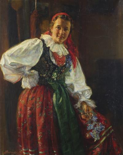 PORTRET HELENY BARBACKIEJ. 1937