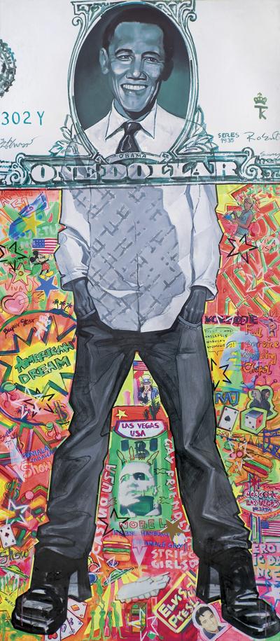 BARACK OBAMA W LAS VEGAS, 2009