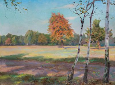 PEJZAŻ JESIENNY, 1915