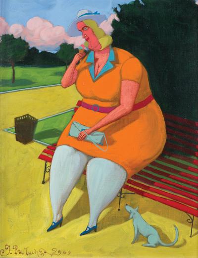 PANI Z NIEBIESKIM PIESKIEM, 2001