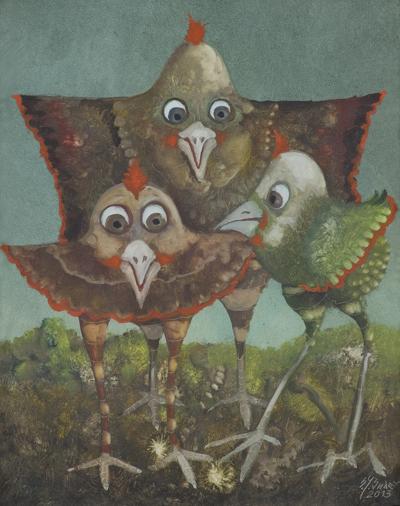 Z CYKLU „PTAKI CUDAKI”, 2013