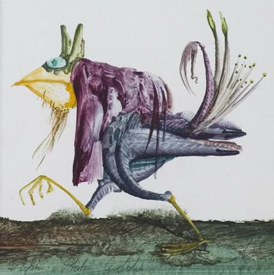 Z CYKLU „PTAKI CUDAKI”, 1985