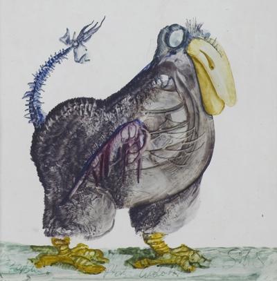 Z CYKLU „PTAKI CUDAKI”, 1985